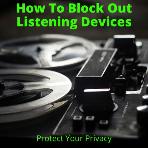 Do you suspect you have been bugged and you need to know how to block out listening devices? It's actually fairly easy. The only thing you need is a good... Spy Listening Device, Real Spy Gadgets, Spy Technology, Spy Devices, Counter Surveillance, Electronics Projects For Beginners, Listening Device, Survival Skills Emergency Preparedness, Wifi Hack