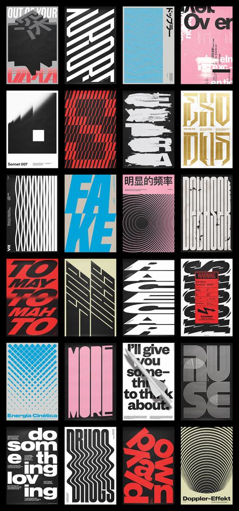 Color Palette For Poster, Modern Typography Poster, Anime Typography, German Aesthetic, Poster Grafico, Mises En Page Design Graphique, Typography Card, Polyamorous Relationship, 달력 디자인