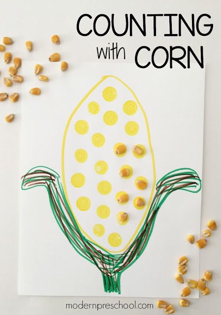 Create your own simple, fall corn cob counting activity for preschoolers and toddlers with just markers and crayons! Vegetables Activities, Vegetables Preschool, Preschool Harvest, Modern Preschool, Corn Theme, Farm Lessons, Farm Theme Preschool, Fall Lesson Plans, Math Mats