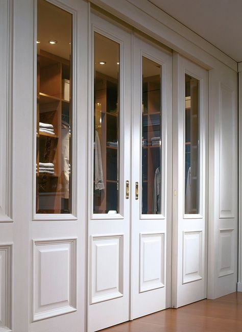 Living Room Sliding Doors, Double Doors Interior, Room Divider Doors, Double Sliding Doors, Sliding Closet, Sliding Closet Doors, Sliding Doors Interior, White Doors, Glazed Door