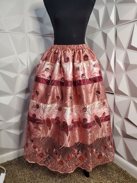 Overlay Ribbon Skirt, Ribbon Skirts Indigenous, Jingle Dress Regalia Pattern, Purple Ribbon Skirt, Pink Ribbon Skirt, Ribbon Skirt Ideas, Ribbon Dress Native American, Ribbon Skirt Outfit, Native Ribbon Skirt