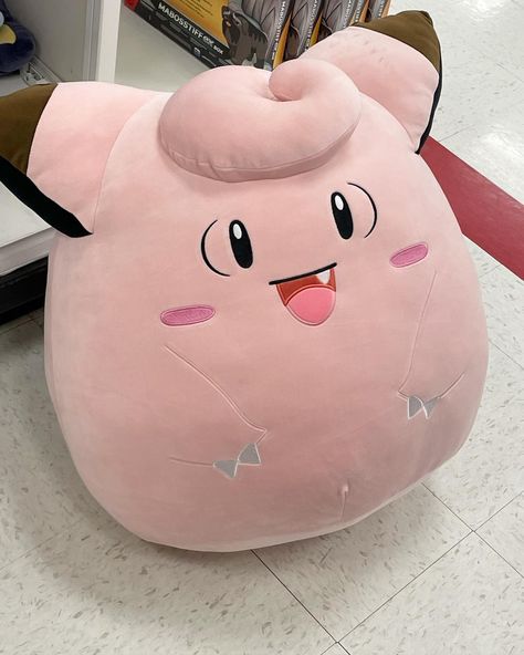 Squishmallows Pokemon 20-Inch Clefairy Plush - Add Clefairy to Your Squad, Ultrasoft Stuffed Animal Jumbo Plush, Official Kelly Toy Plush Clefairy Plush, Squishmallows Pokemon, Pokemon 20, Kids Gift Guide, Teddy Bear Stuffed Animal, Gift List, Toys Shop, Teddy Bears, Animal Plush Toys