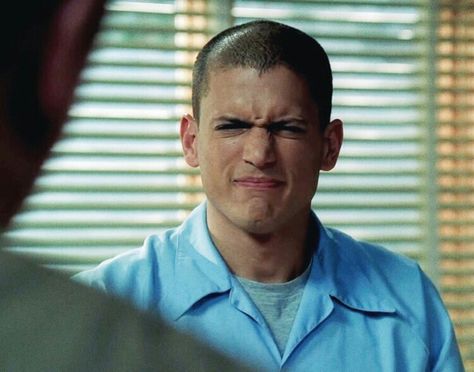 He's adorable ❤️ Prison Break, A Man, We Heart It, Blue