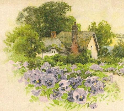 Cottagecore Painting, Christian Drawings, Storybook Art, Cottage Art, Wow Art, Photography Beautiful, Romantic Art, Ethereal Art, Dreamy Art