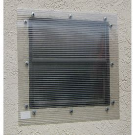 Storm-Busters 48-In X 96-In Clear Polycarbonate Hurricane Shutters Sbcv 48X96 Storm Preparedness, Accordion Shutters, Window Protection, Polycarbonate Panels, Shutters Exterior, Storm Door, Window Shutters, New Energy, Mobile Home