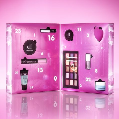 E.L.F. Sleigh the Holidays 24-Day Advent Calendar for Holiday 2023 Is Expensive - Musings of a Muse Cosmetic Advent Calendar, Avent Calendar, Makeup Advent Calendar, Toy Advent Calendar, Advent Calendars For Kids, Daily Sunscreen, E.l.f. Cosmetics, Advent Calenders, Leaping Bunny