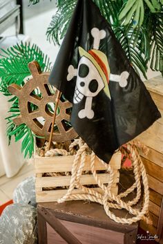 One Piece Centerpiece, One Piece Decoration Party, One Piece Anime Birthday Theme, One Piece Party, One Piece Birthdays, One Piece Theme, Lost Treasure, Pirate Theme Party, Pirate Birthday