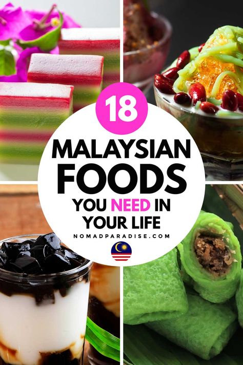 Maylasian Recipes, Malaysian Dessert Recipe, Malay Food Recipes, Malaysian Food Recipes, Malaysian Food Desserts, Malay Cuisine, Malay Recipes, Singapore Recipes, Malaysia Recipes