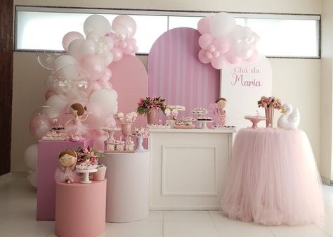 Ballerina First Birthday Party, Ballerina Birthday Party Cake, Ballerina Baby Shower Theme, Ballerina Party Theme, Ballerina Birthday Party Decorations, Ballerina Party Decorations, Ballerina Birthday Party, Ballet Birthday Party, Ballerina Baby Showers