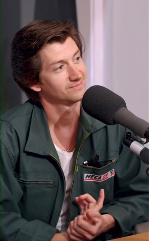 Alex Turner Interview, Mechanic Jacket, Mechanics Jacket, Monkey 3, Celebrity Skin, Girl Dinner, Alex Turner, Most Handsome Men, Indie Rock