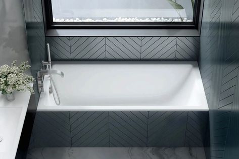 10 Easy Pieces: Drop In Bathtubs - Remodelista Built In Bathtub Tub Surround, Drop In Tub Surround, Drop In Tub Ideas, Freestanding Baths, Wall Alcove, Built In Bathtub, Built In Bath, Drop In Tub, Cast Iron Bathtub