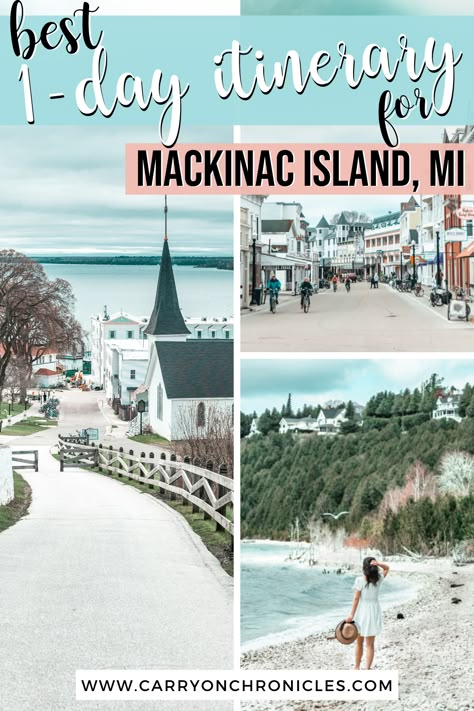 Michigan Bucket List, Traveling America, Mackinaw Island, Travel Michigan, Mackinac Island Michigan, Upper Michigan, Michigan Road Trip, Mackinaw City, Michigan Vacations