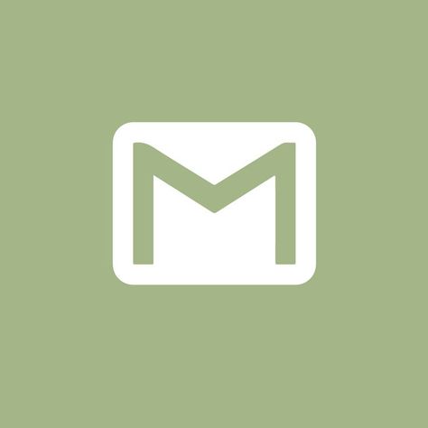 Gmail App Icon, Green App Icons, Zestaw Ikon, App Store Icon, Mobile App Icon, Mint Green Aesthetic, Green Icons, Apple Icon, Cute App