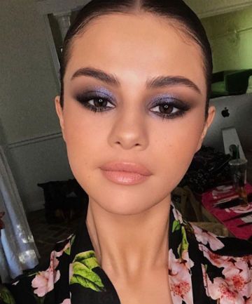 Purple Eye Makeup Tutorial, Christmas Party Makeup, Makeup Celebrity, Selena Gomez Makeup, Maquillage On Fleek, Video Makeup, Special Makeup, Purple Eye Makeup, Celebrity Makeup Looks