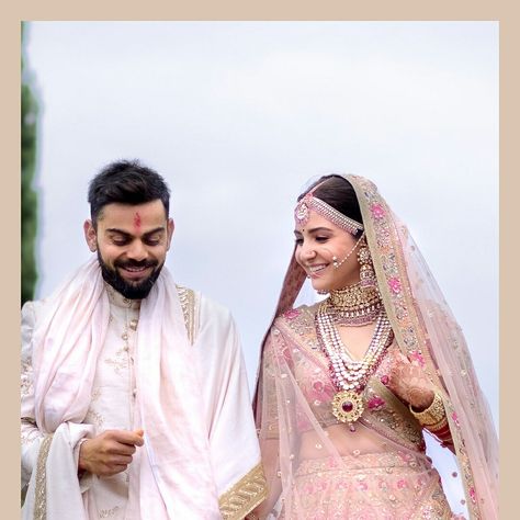 @anushkasharma @virat.kohli @bridesofsabyasachi @groomsofsabyasachi  For all jewellery related queries, kindly contact sabyasachijewelry@sabyasachi.com  #Sabyasachi #TheWorldOfSabyasachi #SabyasachiJewelry #AnushkaSharma #ViratKohli Virat Kohli Marriage, Anushka Sharma Pics, Virat Anushka, Anushka Sharma Virat Kohli, Anushka Sharma And Virat, Printed Bedsheets, Virat Kohli And Anushka, Virat And Anushka, Bollywood Masala