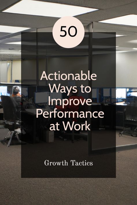 We all want to improve performance at work and be more productive, right? But where do we start, and what are the best ways to achieve our work performance goals? In this article, we will explore proven ways to improve your work performance in 2023. Setting the Foundation: Personal Growth and Mindset Cultivate a Growth How To Improve Work Performance, Improve Work Performance, Hostile Work Environment, Work Performance, Work Goals, Performance Reviews, Start Saving Money, Be More Productive, Career Growth