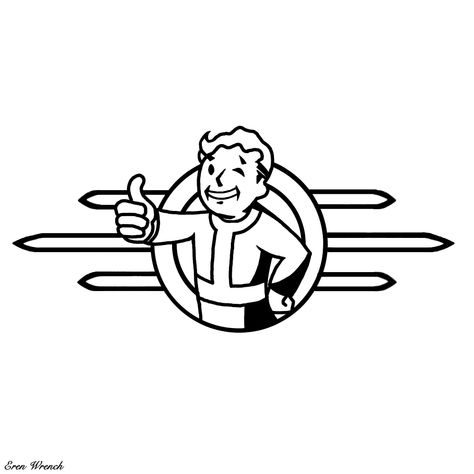 Tattoo design Fallout Tattoo Design, Vault Boy Tattoo, Fallout Tattoo Ideas, Jacks Tattoo, Disc Dyeing, Justin Tattoo, Fallout Tattoo, Jack Tattoo, Nerdy Tattoos