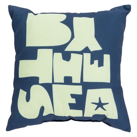 Surya By The Sea Outdoor Pillow Sky Blue & Taupe Poly Styrene, Mint Pillow, Note Image, Blue Backdrop, Outdoor Pillow Covers, Outdoor Cushions And Pillows, Indoor Outdoor Pillows, Throw Pillow Sizes, Outdoor Throw Pillows