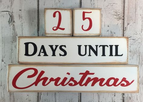 Days Till Christmas Countdown, 25 Days Till Christmas, Christmas Countdown Blocks, Days Until Christmas Countdown, Pregnancy Countdown, Countdown Blocks, Christmas Destinations, German Christmas Markets, Days Till Christmas