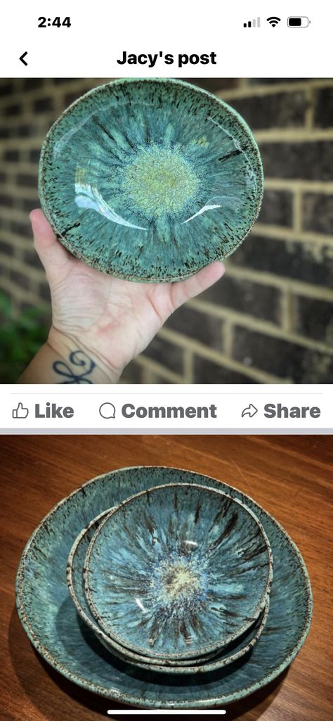 Laguna Glaze Combinations, Green Glaze Combinations, Laguna Glaze, Glaze Combinations, Glaze Combos, Glaze Ideas, Pottery Inspo, Pottery Glaze, Art Things