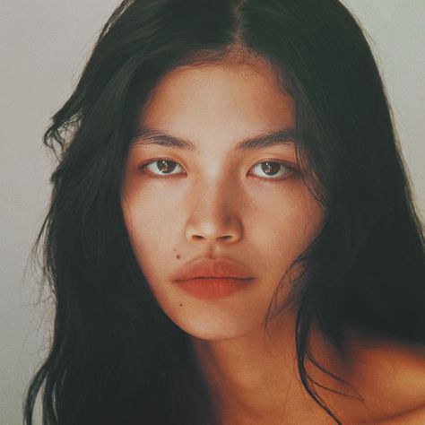 Filipino Features Face, Filipino Face Claim Female, Spanish Face Claims, Japanese Face Claim Female, Filipino Face Claim, Filipino Portrait, Japanese Face Claim, Filipina Aesthetic, Blasian Woman