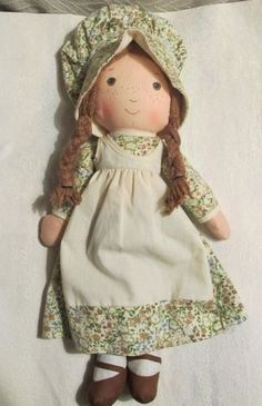 Holly Hobbie doll Vintage Rag Doll, Holly Hobbie Doll, Holly Hobby, 1970s Childhood, Childhood Memories 70s, Childhood Days, Holly Hobbie, American Greetings, Childhood Toys