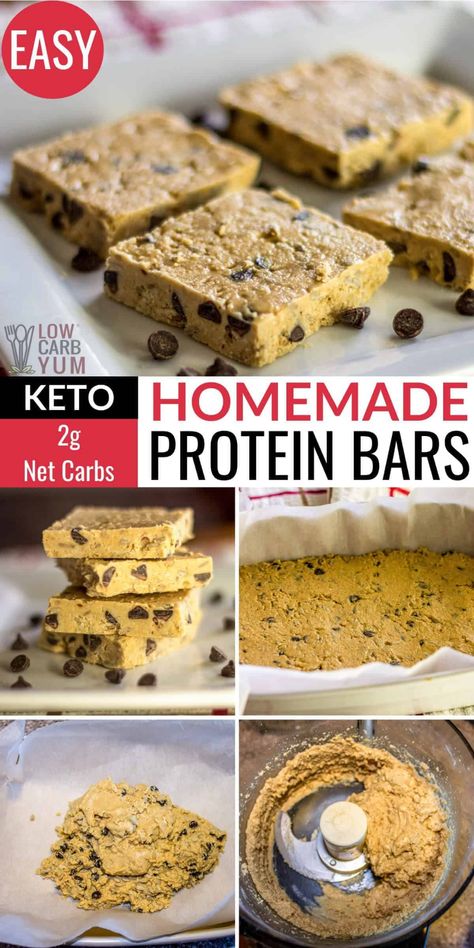 Protein Bar Recipes Low Carb, Low Carb High Protein Bars, Optavia Snacks, Low Carb Protein Bars Recipe, Protein Bar Recipe, Homemade Protein Bars, Gluten Free Protein Bars, Keto Protein Bars, Low Carb Bars