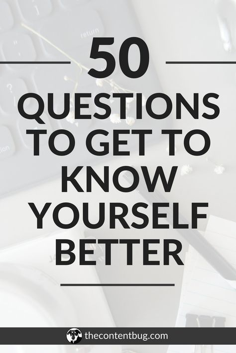 For the longest time I struggled with who I was as a person. Do you know who you are? Do you know what you are supposed to do with your life? What is your purpose? All of these questions won't be answered until you have a level of self-awareness. In this blog post, I want to help you break down the walls and discover who you are. Ask yourself these 50 questions to get to know yourself better.  #beyourownboss via @thecontentbug How To Know What I Want, How To Know What To Do With Your Life, Discover Who You Are, Self Knowledge Questions, How To Know Who You Are, Who I Want To Be Journal, Who Are You, Emotional Walls, Stop Doubting Yourself