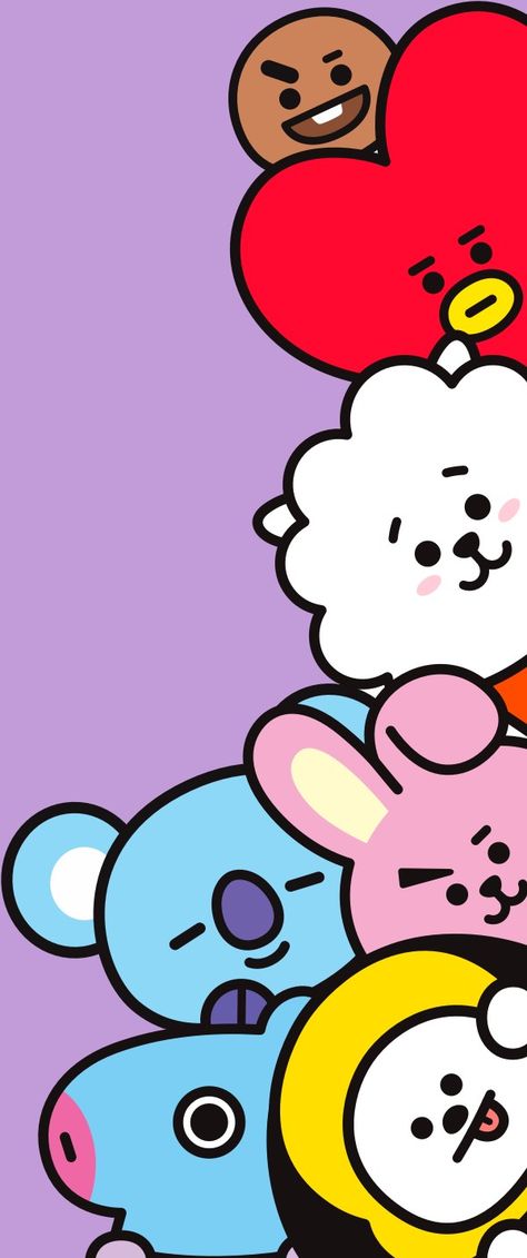 Bt12 Drawing, Bt21 Iphone Wallpaper, Bt12 Wallpaper, Bt21 Purple Wallpaper, Bt 21 Wallpaper Aesthetic, Bt 21 Wallpaper, Bt21 Painting, Bt21 Wallpaper Aesthetic, Tiny Tan Wallpaper