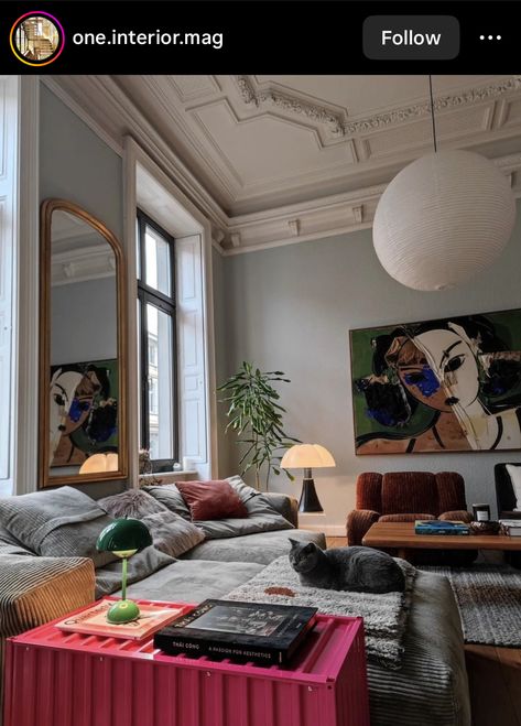 Modern Maximalism, Modern Maximalist, Room Vibes, Maximalism, Apartment Decor, Apartment