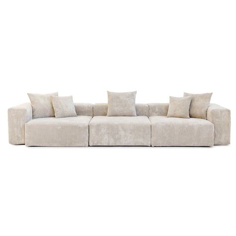 Large Corduroy Fabrics Upholstery Modular Sectional Sofa Set for Living Room - On Sale - Bed Bath & Beyond - 40342657 Modern Sectional Sofa, Classy Living Room, Modern Sofa Sectional, Bed In Living Room, Modular Sectional Sofa, Sofa Colors, Online Furniture Shopping, Modern Sectional, Living Room Sectional