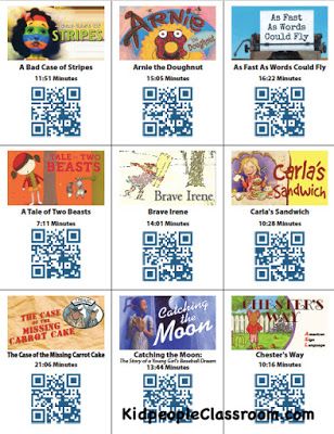 Kidpeople Classroom: Storyline Online and a FREEBIE QR Code Cards with links to read aloud videos Qr Codes In The Classroom, Qr Code Listening Centers, Qr Code Books, Qr Code Activities, Listening Center, Future Teacher, Read Alouds, Library Lessons, Reading Centers