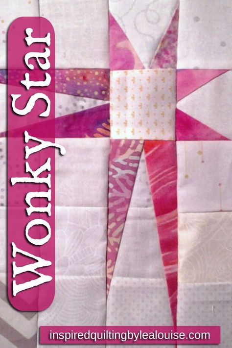 Learn how to make Wonky Stars & Corners that will add pizazz to your next quilt. This Wonky Corners Quilt Block Tutorial requires no precise measurement or alignment. Gray Quilts, Wonky Star, Inspirational Quilts, Quilt Stars, Quilt Star, Low Volume Quilt, Charm Square Quilt, Quilt Blocks Easy, Stars Quilt