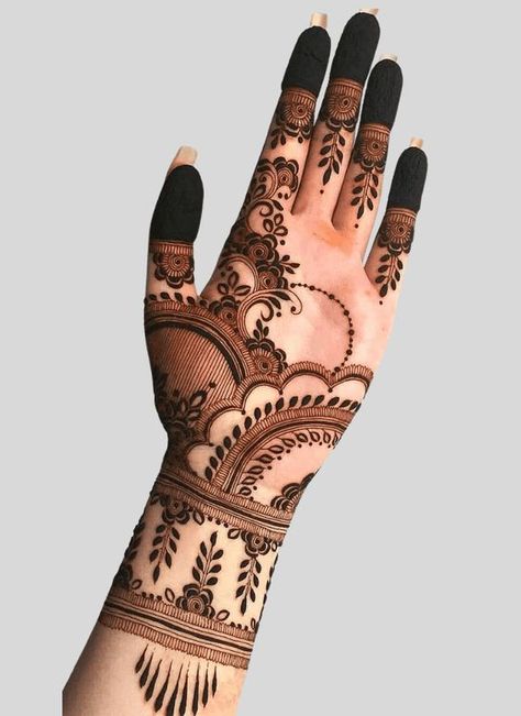 Most Amazing Gangaur Mehndi Design (Gangaur Henna Design) that you can apply on your Beautiful Hands and Body in daily life. Beautiful Mehandi Desine Front Hand Easy, Long Mehndi Design, Mehndi Designs Long, Long Mehndi Designs, Long Mehndi, Mehndi Designs Modern, Front Mehndi, Arabic Designs, Front Mehndi Design