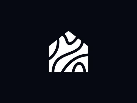 House by Patrick Tuell - Brand Designer on Dribbble Creative Real Estate, Logo Design Inspiration Vintage, Inmobiliaria Ideas, Property Logo, Logo Youtube, Boutique Logo Design, Logo Instagram, Wood Logo, Logo Design Inspiration Creative