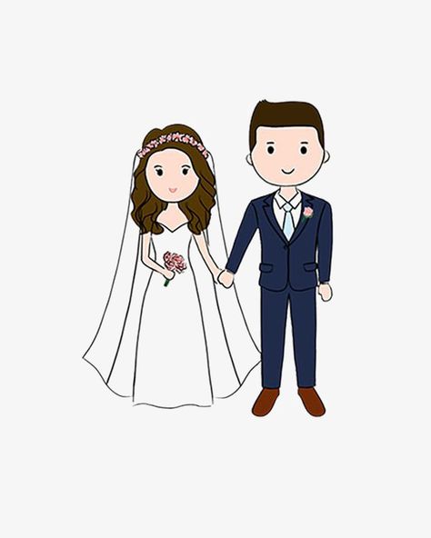 Wedding Drawing Couple, Married Cartoon, Couple Cartoon Pictures, Wedding Reception Program, Couples Doodles, Cartoon Wedding, Wedding Couple Cartoon, Wedding Ides, Quick Wedding