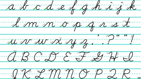 English Cursive Letters Alphabet Cursive Writing, Handwriting Practice, Handwriting, Alphabet, Writing