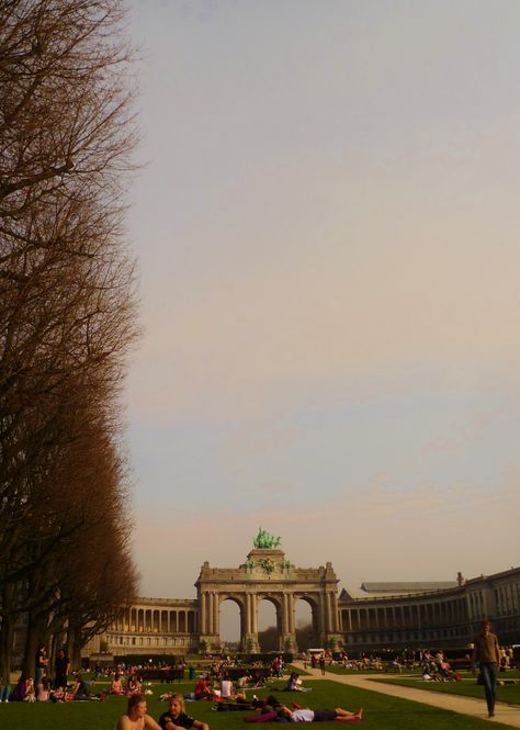 PARC DU CINQUANTENAIRE, BRUSSELS Brussels Aesthetic, Belgium Aesthetic, Belgium Trip, Three Girls, Autumn 2024, Summer Dream, Dream Life, Places Ive Been, Belgium