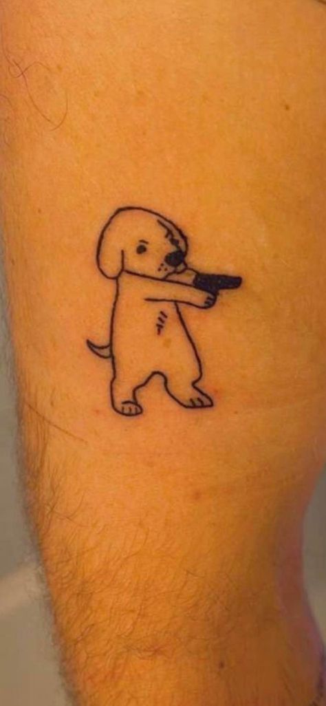 Pitbull Tattoo, Dog Tattoo, Dog Tattoos, First Tattoo, Tattoo Sketches, Little Dogs, Tattoos And Piercings, Small Tattoos, Tatting