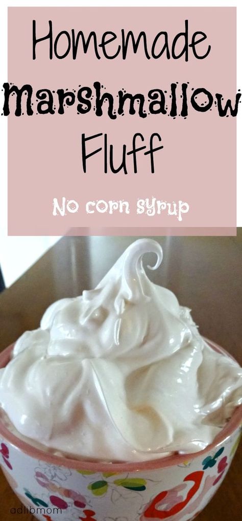 Homemade Marshmallow Fluff Without Corn Syrup, Diy Marshmallow Fluff, Cake Fondant Recipe, Cookie Fillings, Homemade Marshmallow Cream, Marshmallows Without Corn Syrup, Healthy Marshmallows, Marshmallow Fluff Recipes, Sugar Free Marshmallows