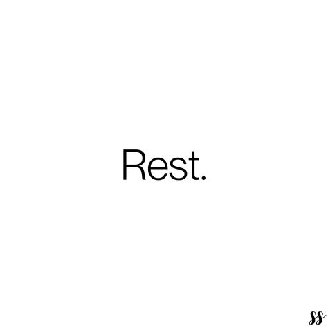 Time To Rest Quotes, Rest Is Resistance, Ostrich Pillow, Rest Quotes, Manifesting Vision Board, Bee Printables, Definition Quotes, Time To Rest, One Word Quotes