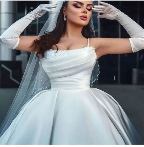 Strapless Ball Gown Wedding Dress, Deb Ball, Wedding Dress Beaded, Puffy Wedding Dresses, Strapless Ball Gown, Crystal Wedding Dresses, Bride Gown, Classy Wedding Dress, White Bride