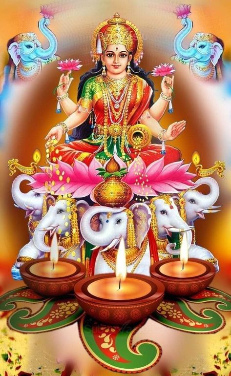 Mahalakshmi Images, Laxmi Maa, Devi Images Hd, Images With Quotes, Durga Images, Lakshmi Images, Indian Goddess, Lord Ganesha Paintings, Lord Vishnu Wallpapers