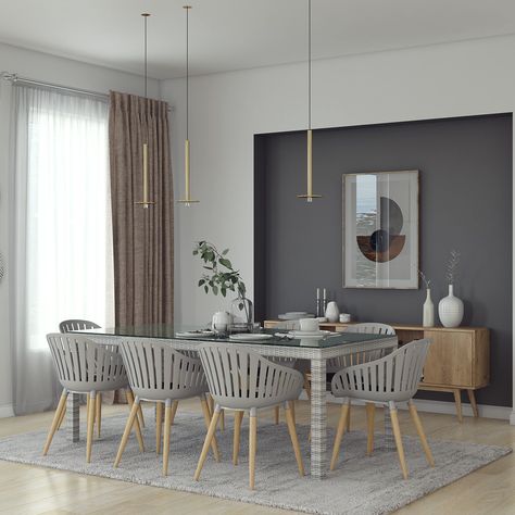 PRICES MAY VARY. 【9-Piece Set】This set includes 8 high quality dining chairs and 1 rectangular table. This modern and comfortable set will make your home an elegant space to enjoy with family and friends. 【Dimensions & Weight】Table: 79L x 40W x 30H. Chair Dimensions are 22 L x 20 W x 31 H (in.) Seating Dimensions: 15 L x 15 W x 17 H (in.) Weight capacity for each chair is 250 lbs. 【Chairs】Designed under a contemporary influence these chairs are durable, lightweight but also sturdy. Legs are made Indoor Outdoor Kitchen, Dining Room Table Set, Indoor Dining, Dining Sets Modern, Kitchen Table Settings, Patio Dining Set, Rectangular Dining Table, Outdoor Dining Set, Rectangular Table