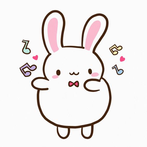 Dancing Bunny, Happy Dance Gif, Cute Bunny Gif, Congratulations Gif, Dancing Frog Gif, Bunny Gifs Cartoon, Bunny Dance, Kawaii Bunny, Digital Sculpture