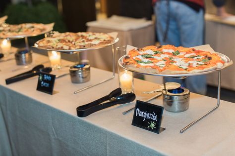 Pizza Wedding, Pizza Catering, Pizza Buffet, Buffet Style, Gourmet Breakfast, Pizza Bar, Reception Food, Food Stations, Special Desserts