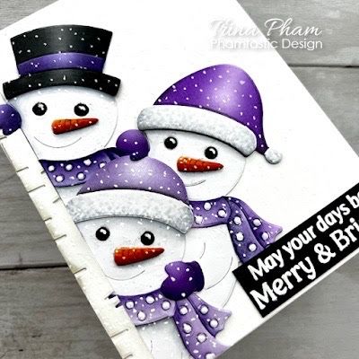 Stampin Up Snowman Punch Art, Peeking Snowman Cards, Christmas Card Layouts Templates, Snowmen Cards Handmade, Peeking Snowman, Spellbinders Christmas Cards, Christmas Card Layouts, Funny Family Christmas Cards, Colour Christmas