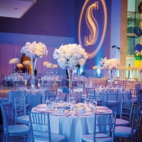 Quinceanera Venue, Cinderella Quince, Baby Blue Quinceanera, Cinderella Quinceanera Themes, Light Blue Quince, Cinderella Sweet 16, Sweet 15 Party Ideas, Sweet 16 Decorations, Blue Quince