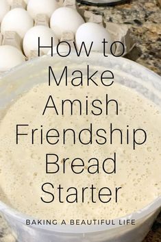 Bread Starter Recipe, Amish Bread Starter, Amish Friendship Bread Starter Recipes, Friendship Bread Recipe, Friendship Bread Starter, Bread Dipping, Amish Bread, Amish Friendship Bread, Sourdough Bread Starter