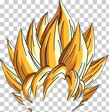 Sasuke Hair, Super Saiyan Hair, Goku Png, Goku Hair, Goku Frieza, Super Saiyan 1, Goku And Bulma, Gohan And Goten, Goku Art